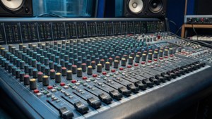 Studio Mixing Console
