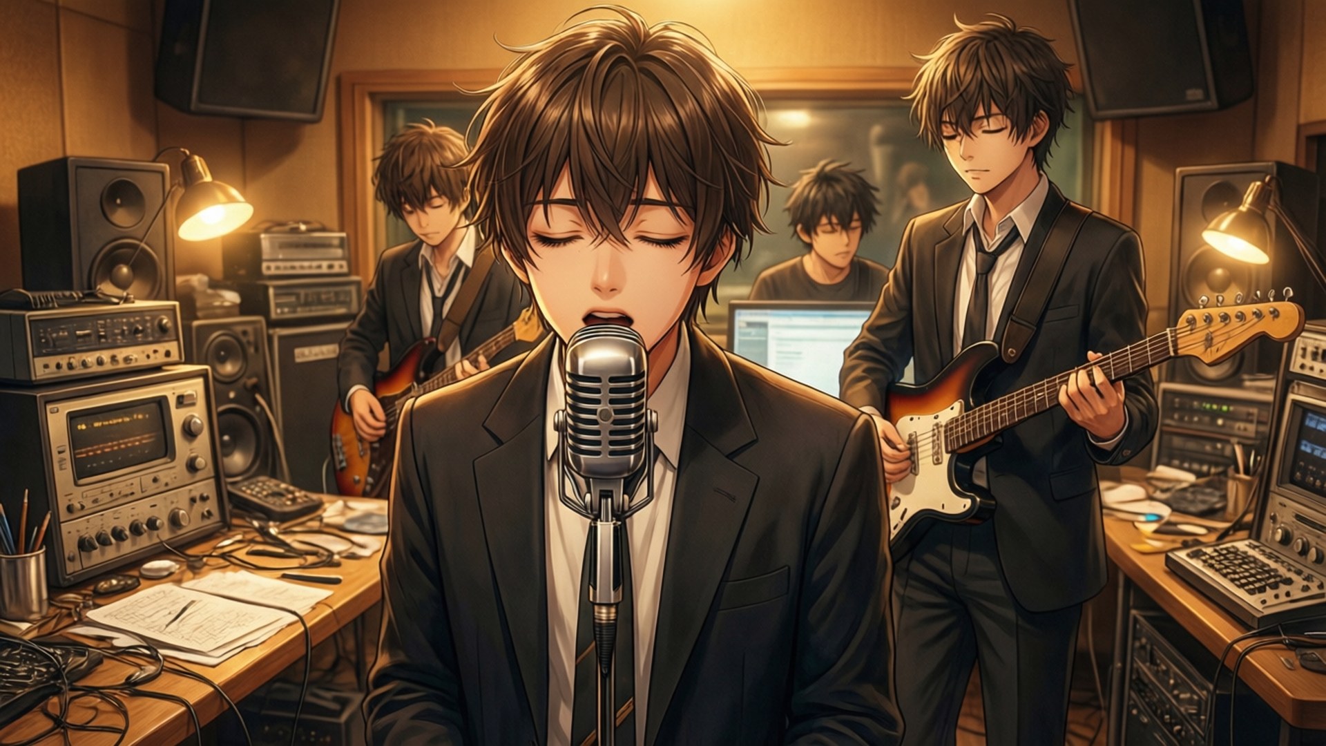 Studio Recording Session by Wallpapers.art Studio