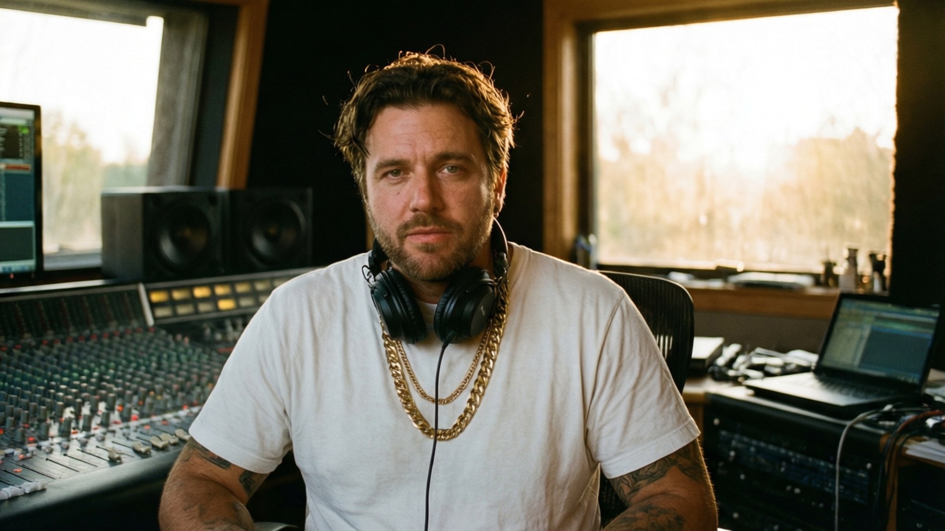 Studio Session Golden Hour by Wallpapers.art Studio