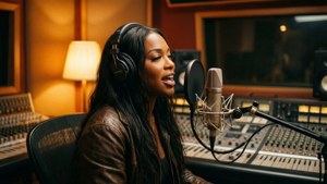 Studio Session Moment