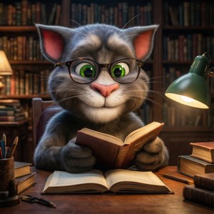 Studious Tom