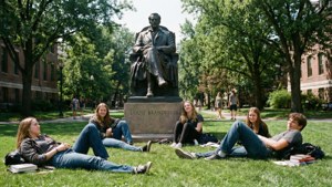 Study Break on Grass