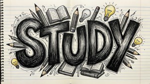 Study Typography Doodle