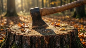 Stump and Axe