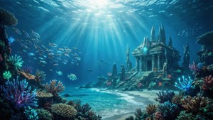 Submerged Alien Temple