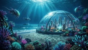 Submerged Futuristic Coast