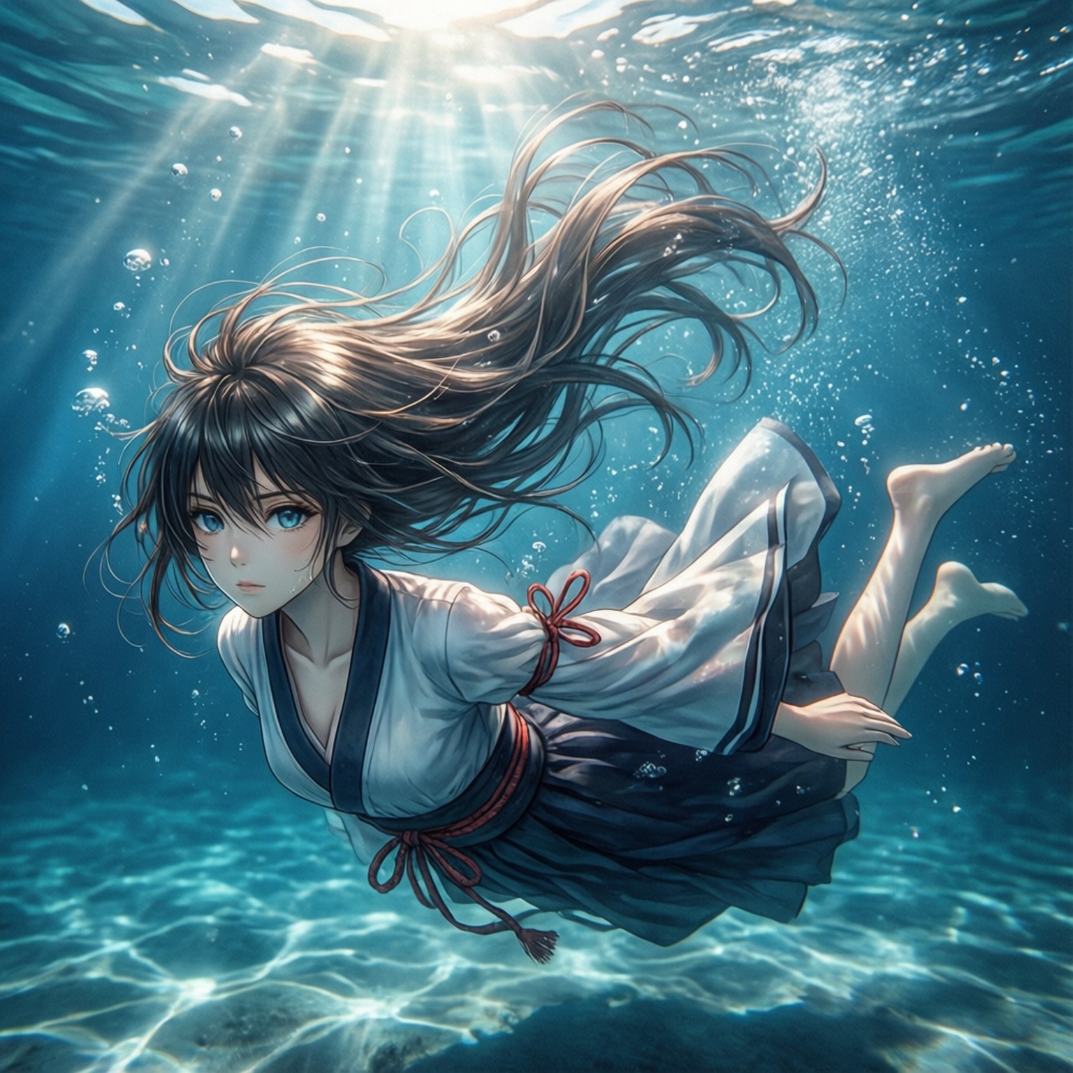 Submerged Secrets by Wallpapers.art Studio