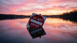 Submerged Sign