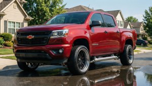 Suburban Red Colorado