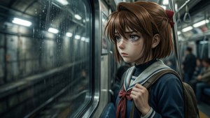 Subway Commute Tired