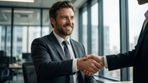 Successful Business Handshake