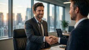 Successful Business Handshake