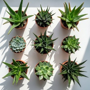 Succulent Flat Lay