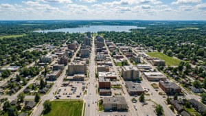 Sudbury Cityscape Aerial