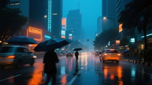 Sudirman Rainy Neon