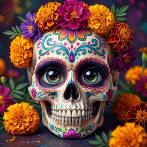 Sugar Skull Kawaii