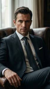 Suit Handsome Man Indoor