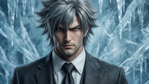 Suited Ice Elegance