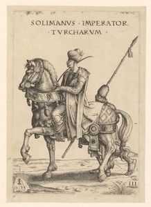 Sultan Süleyman te paard