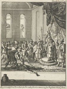 Sultan van Golkonda laat veroordeelde dood slaan