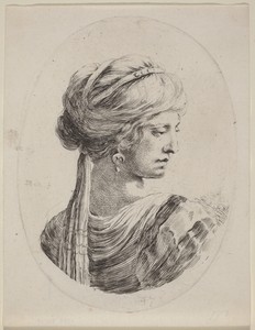 Sultaness in a Veiled Turban, Seen from Behind