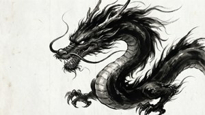 Sumi-e Shenron