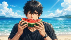 Summer Beach Kenma