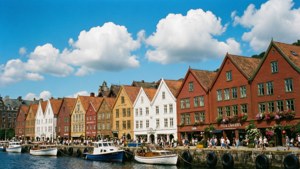 Summer Day at Bryggen