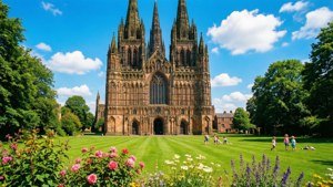 Summer Day at Cathedral