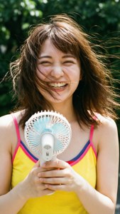 Summer Fan Momo