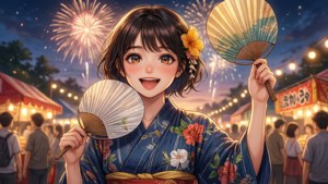 Summer Festival Fireworks