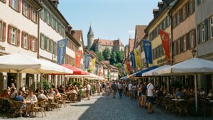 Summer Festival Street