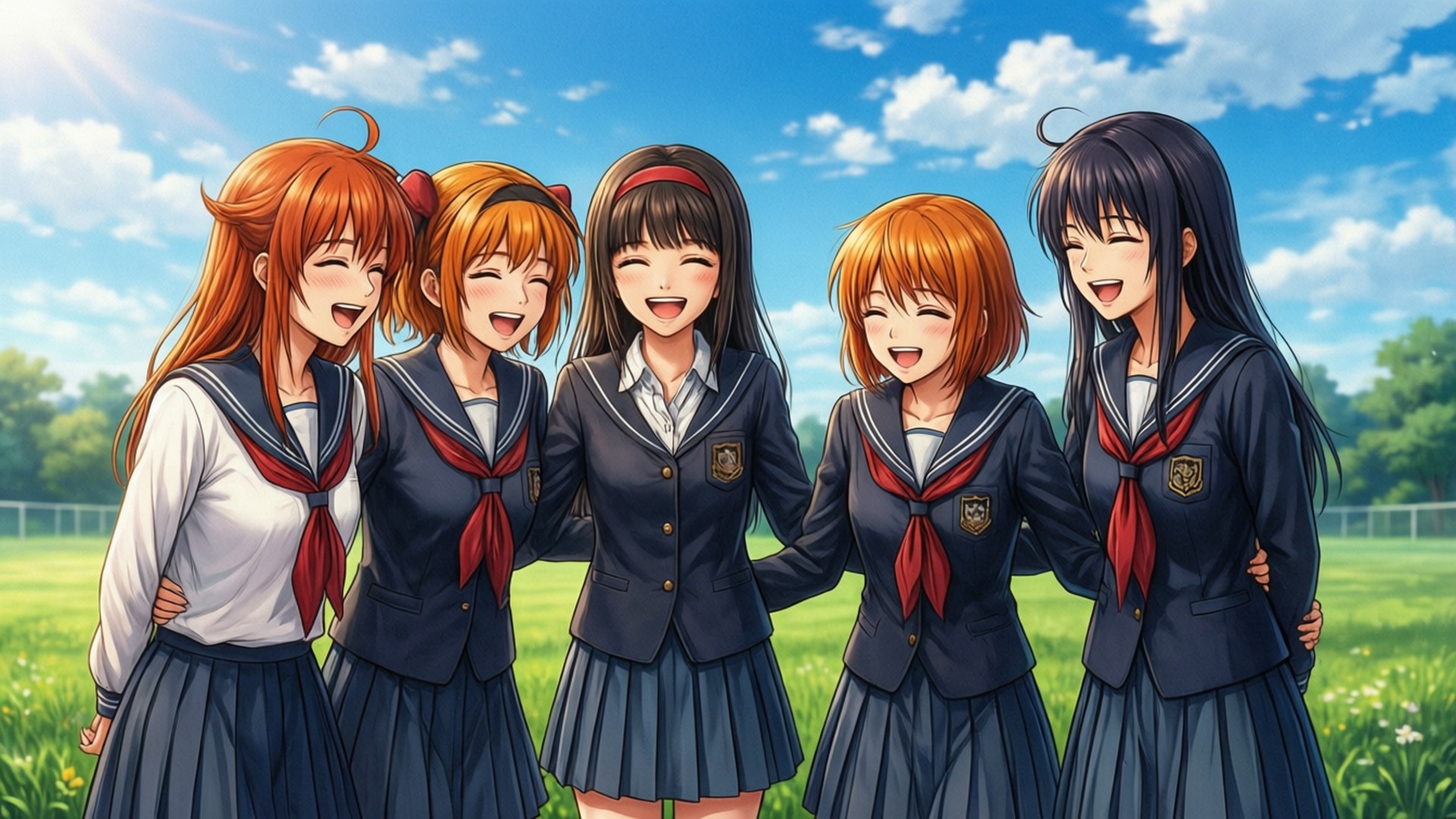 Summer Friends United by Wallpapers.art Studio