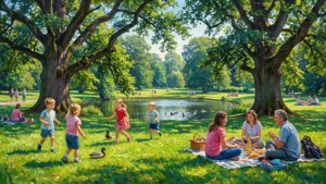 Summer in Wallace Park