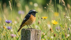 Summer Meadow Redstart