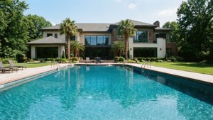 Summer Poolside Mansion