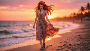 Summer Sunset Stroll