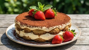 Summer Tiramisu with Berries