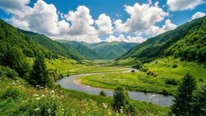 Summer Valley to Ake Loba