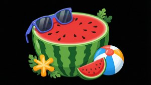 Summer Watermelon Clipart