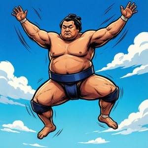 Sumo Leap of Joy