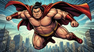 Sumo Superhero Flight