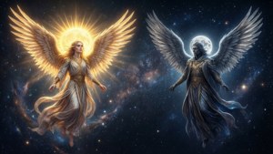 Sun and Moon Angels
