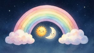 Sun and Moon Rainbow