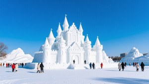 Sun Island Snow Castle