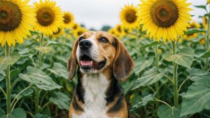 Sunflower Beagle