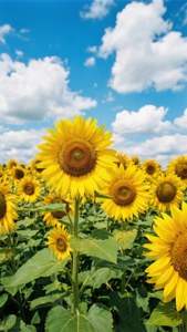 Sunflower Blue Sky