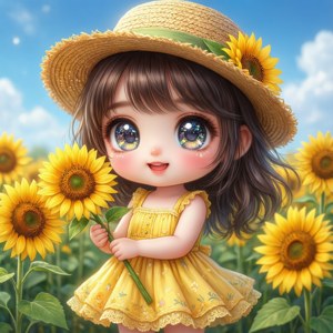 Sunflower Chibi