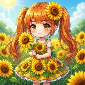 Sunflower Chibi