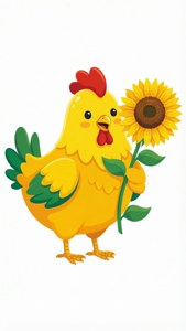 Sunflower Chick